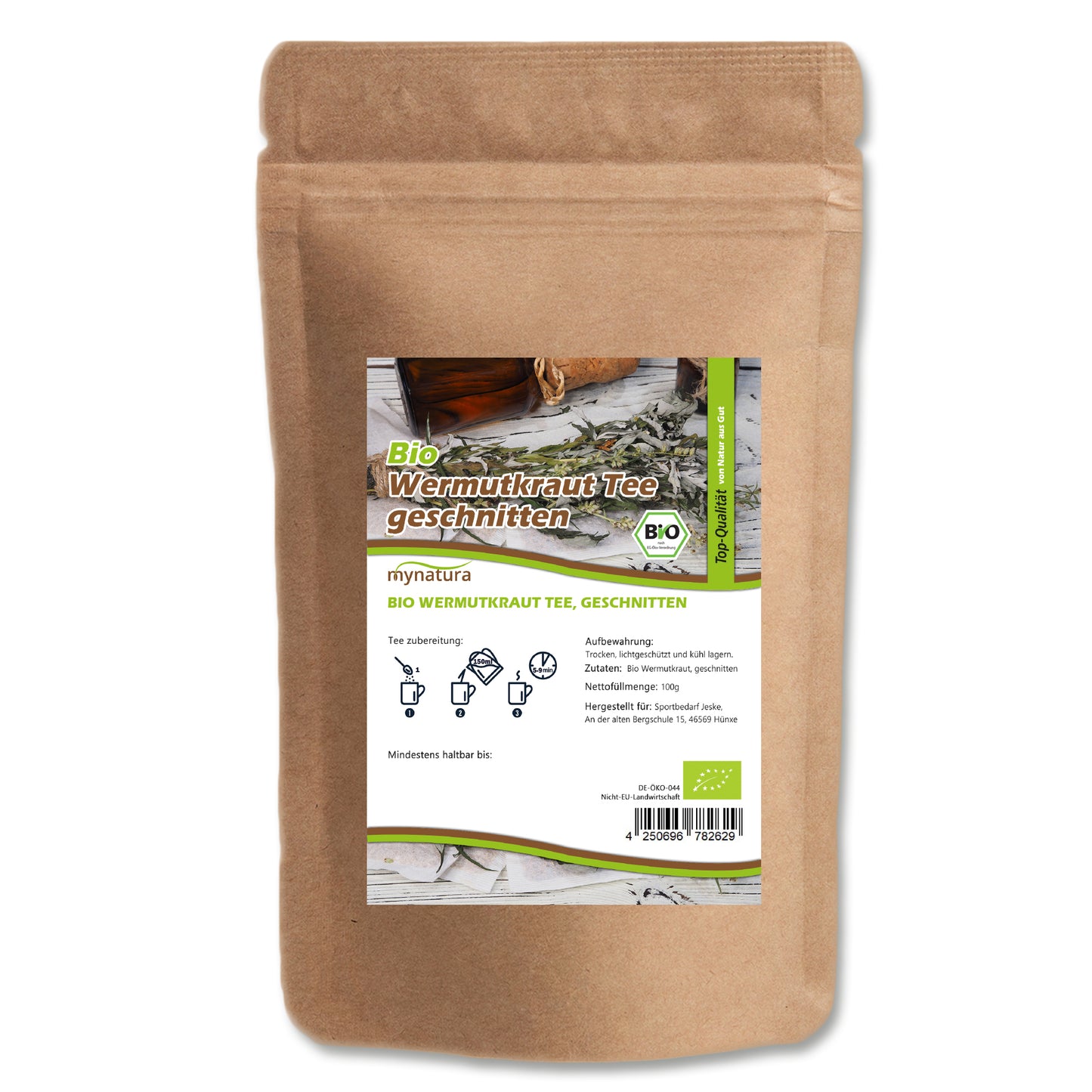 Bio Wermutkraut geschnitten – im Beutel ab 100g