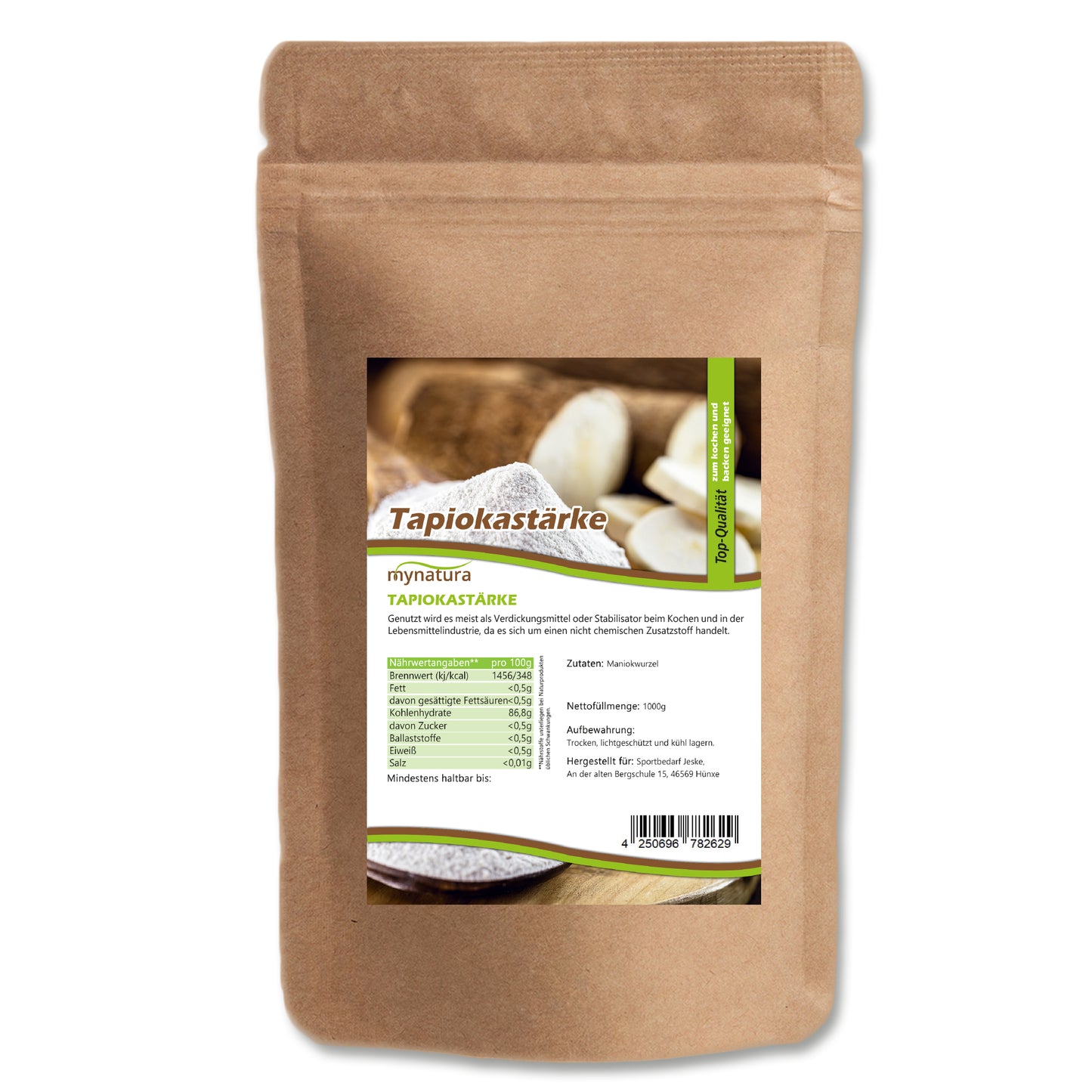 Tapiokastärke Pulver - im Beutel ab 1 kg
