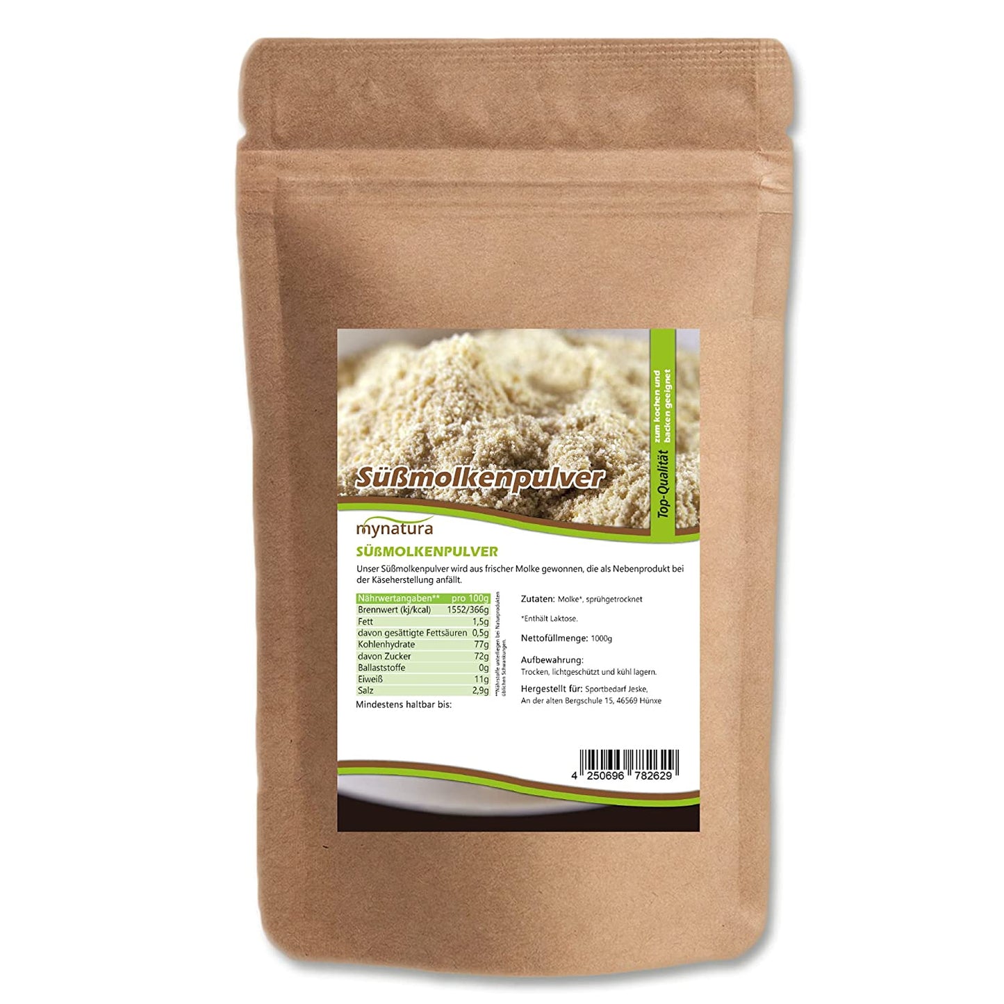 Süßmolkenpulver - im Beutel ab 1kg
