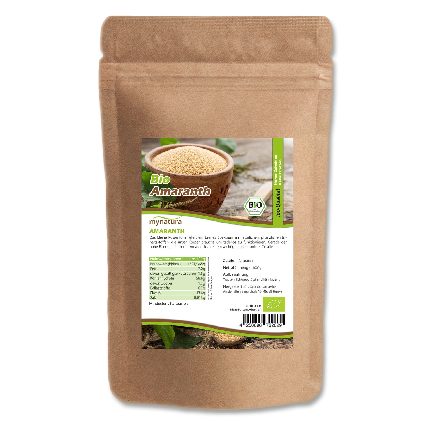 Mynatura Bio Amaranth im Beutel ab 1kg