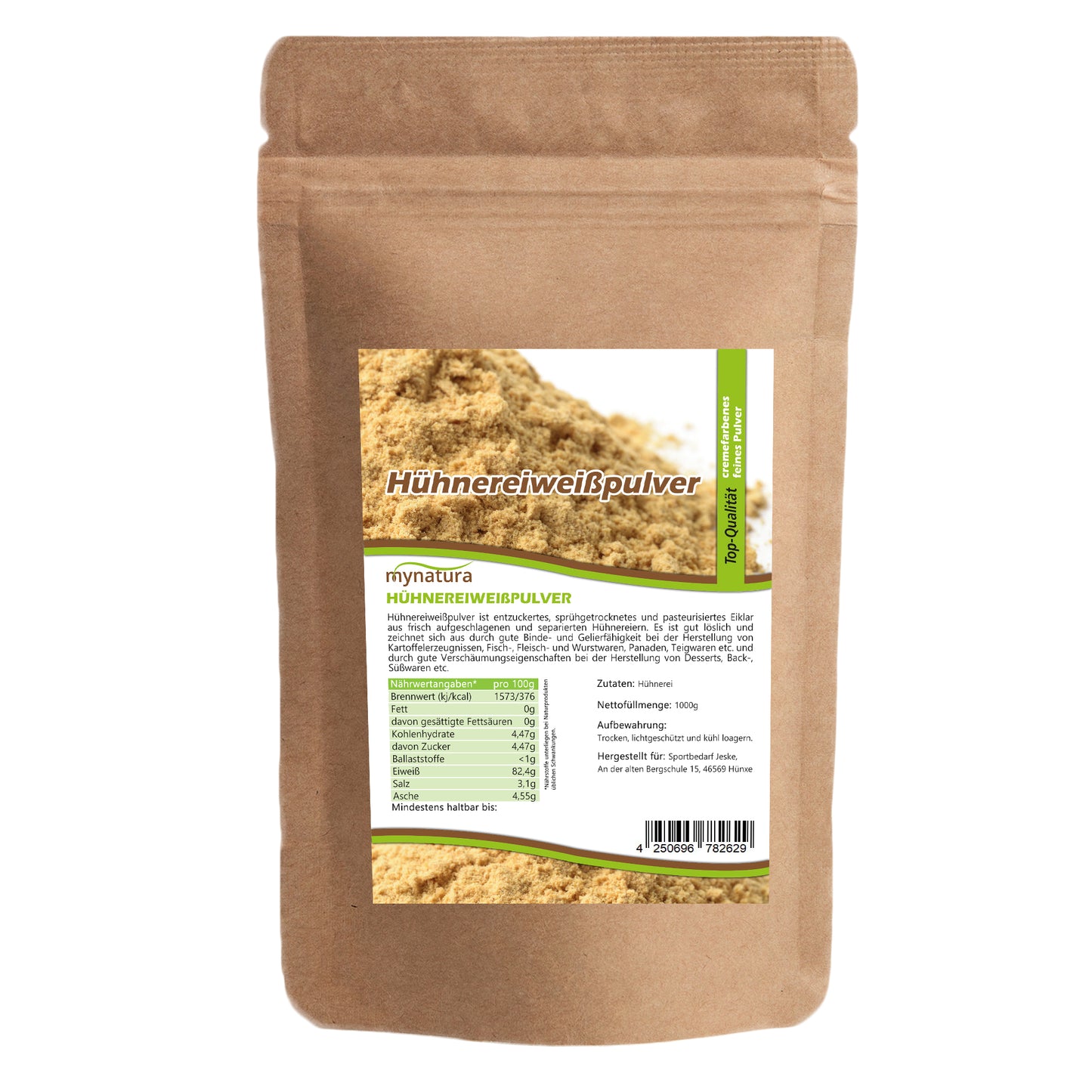 Hühnereiweißpulver – im Beutel ab 1kg