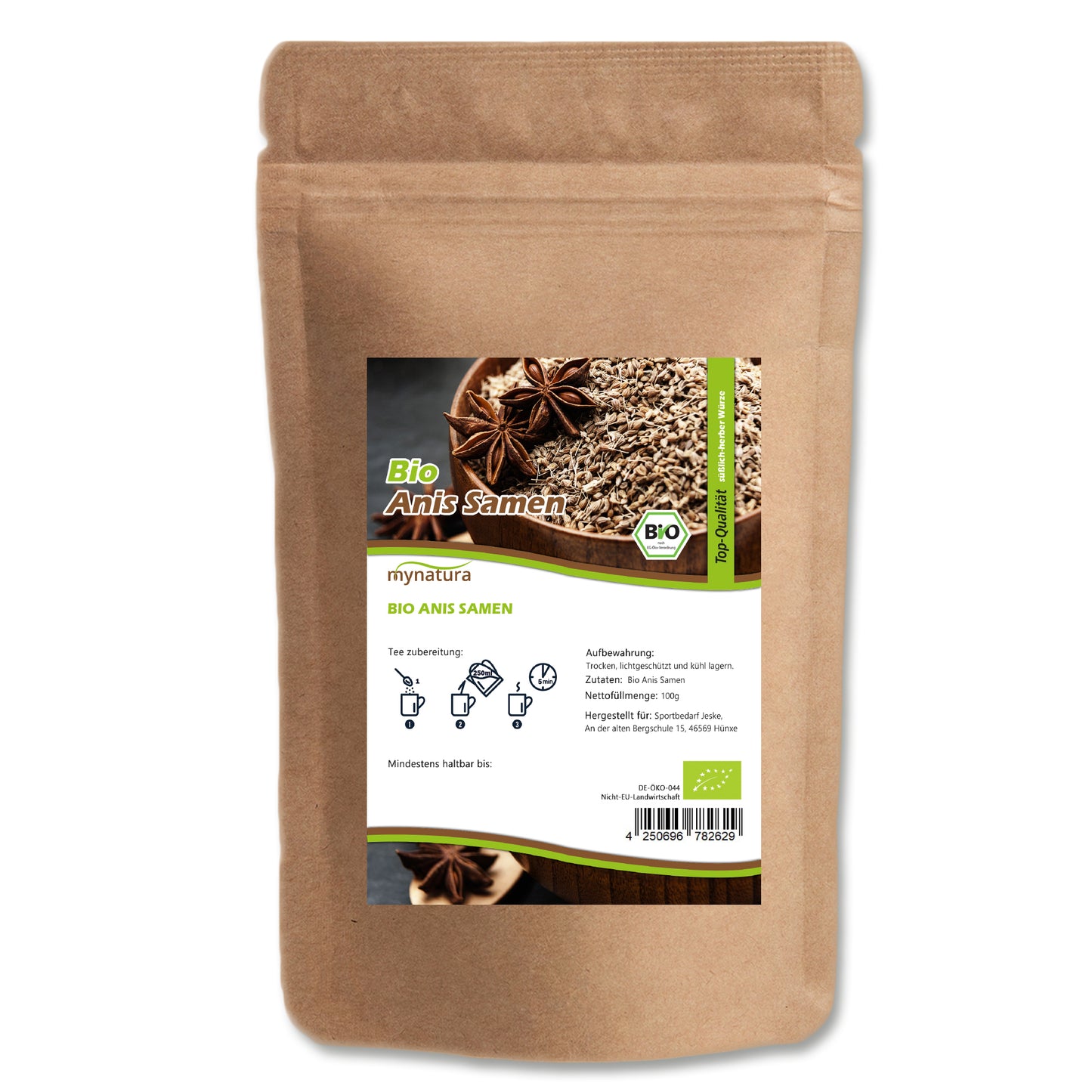 Bio Anis Samen ganz - im Beutel ab 100g