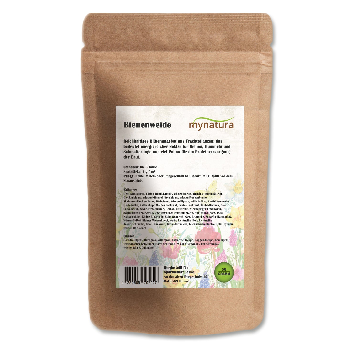 Mynatura Bienenweide Bunte Mischung - im Beutel 50g