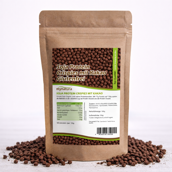Mynatura Protein Soja Kakao Crispies – ab 1kg