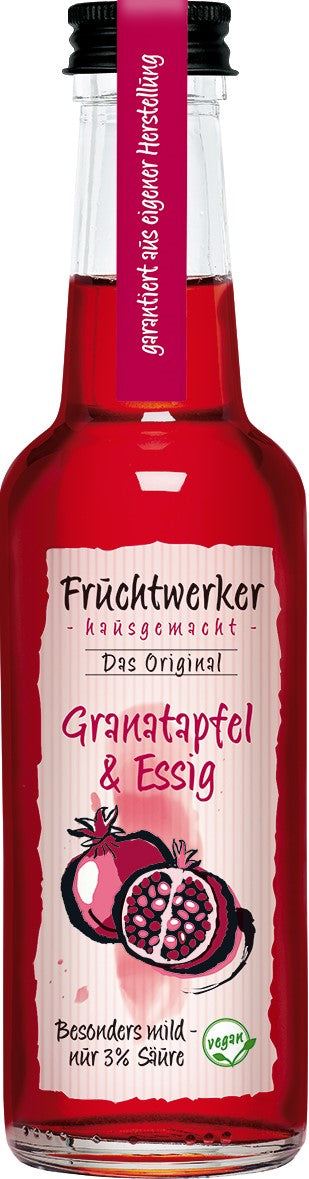 Fruchtwerker Granatapfel & Essig - 250ml