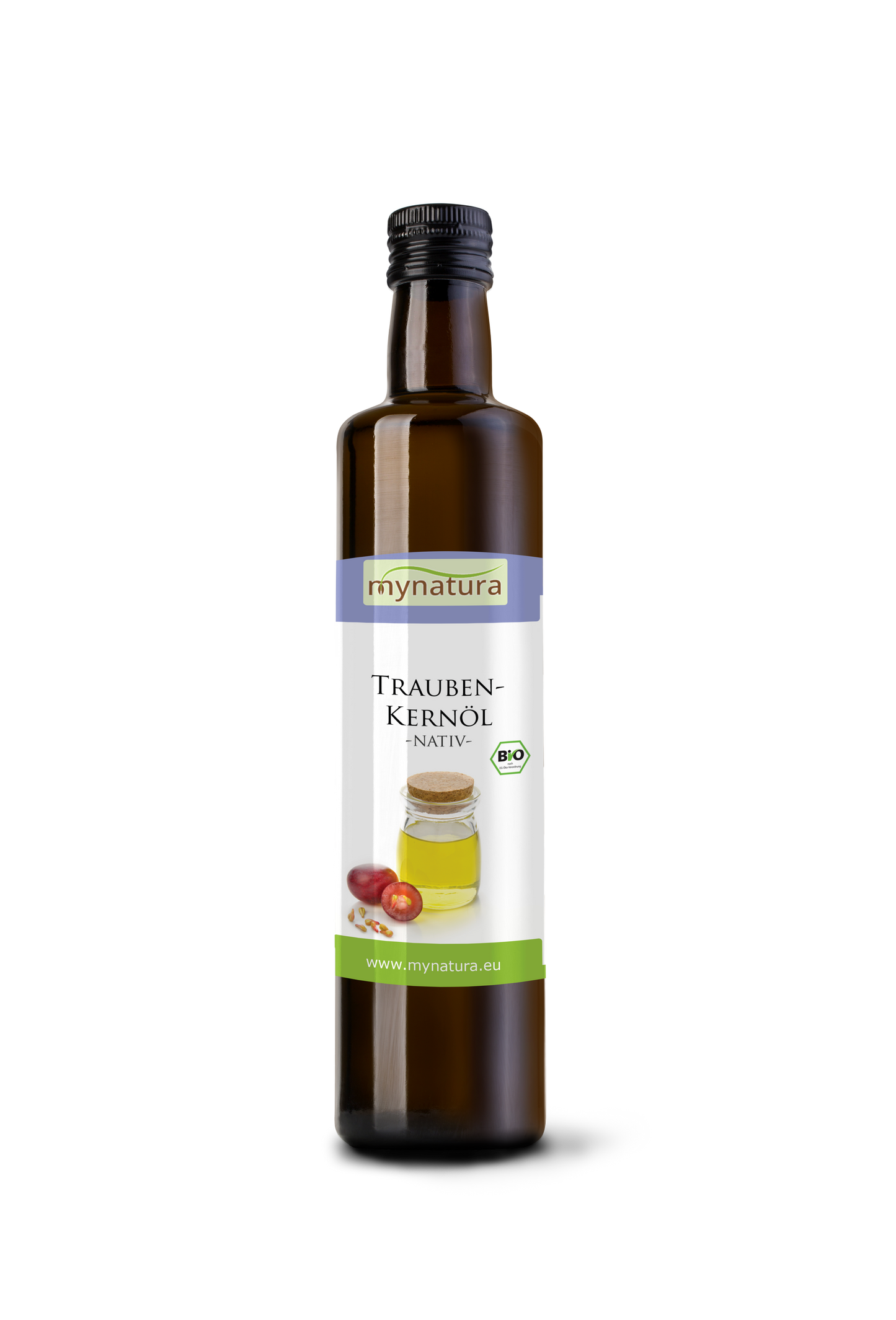 Mynatura Bio Traubenkernöl – In Glasflasche ab 250ml
