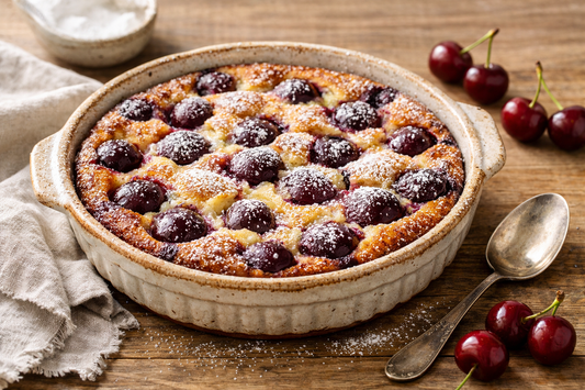Kirsch-Clafoutis aus dem Ofen – fruchtig, saftig und einfach gemacht