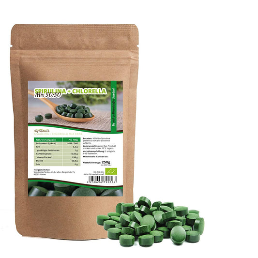 Mynatura Bio Spirulina & Bio Chlorella Algen Tabletten – ab 250g