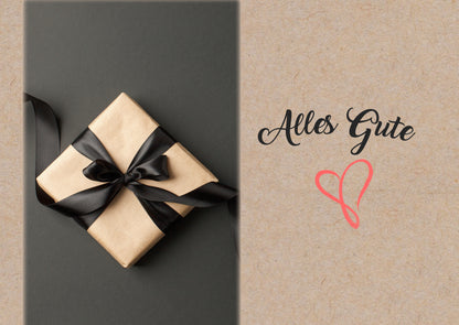 Mynatura Geschenk Set zum Einzug – Brot und Salz + Karte Alles Gute