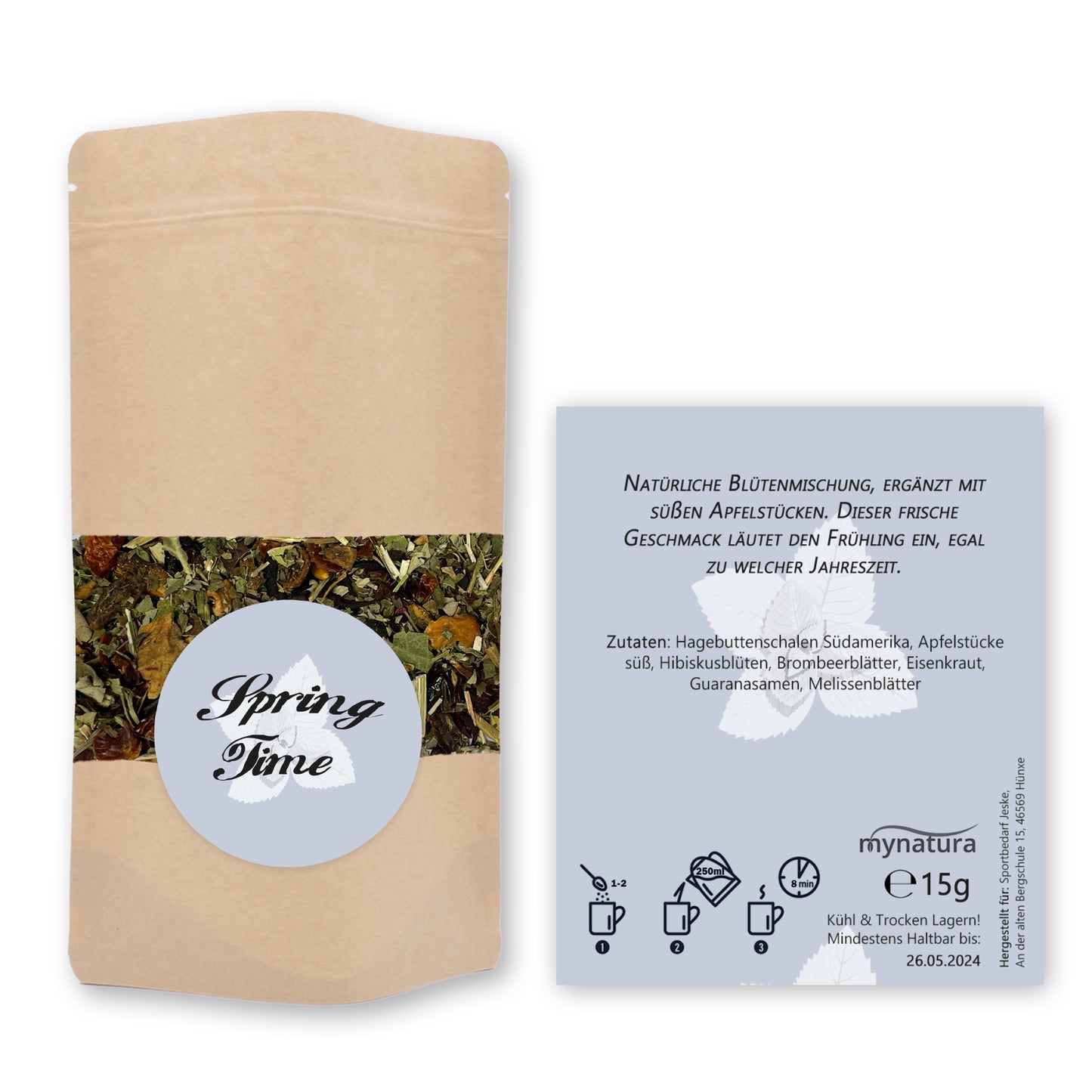 Mynatura Tee Geschenk Box I Herzlichen Glückwunsch