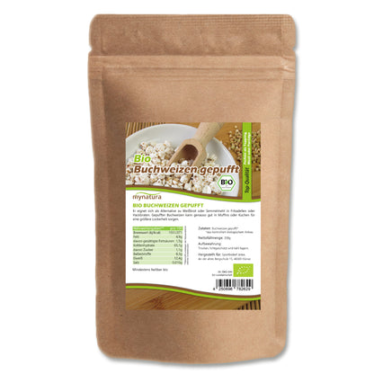 Bio gepuffter Buchweizen - im Beutel ab 350g