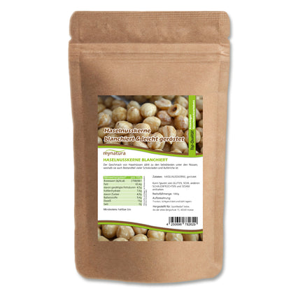 Mynatura Haselnusskerne blanchiert – im Beutel ab 1kg