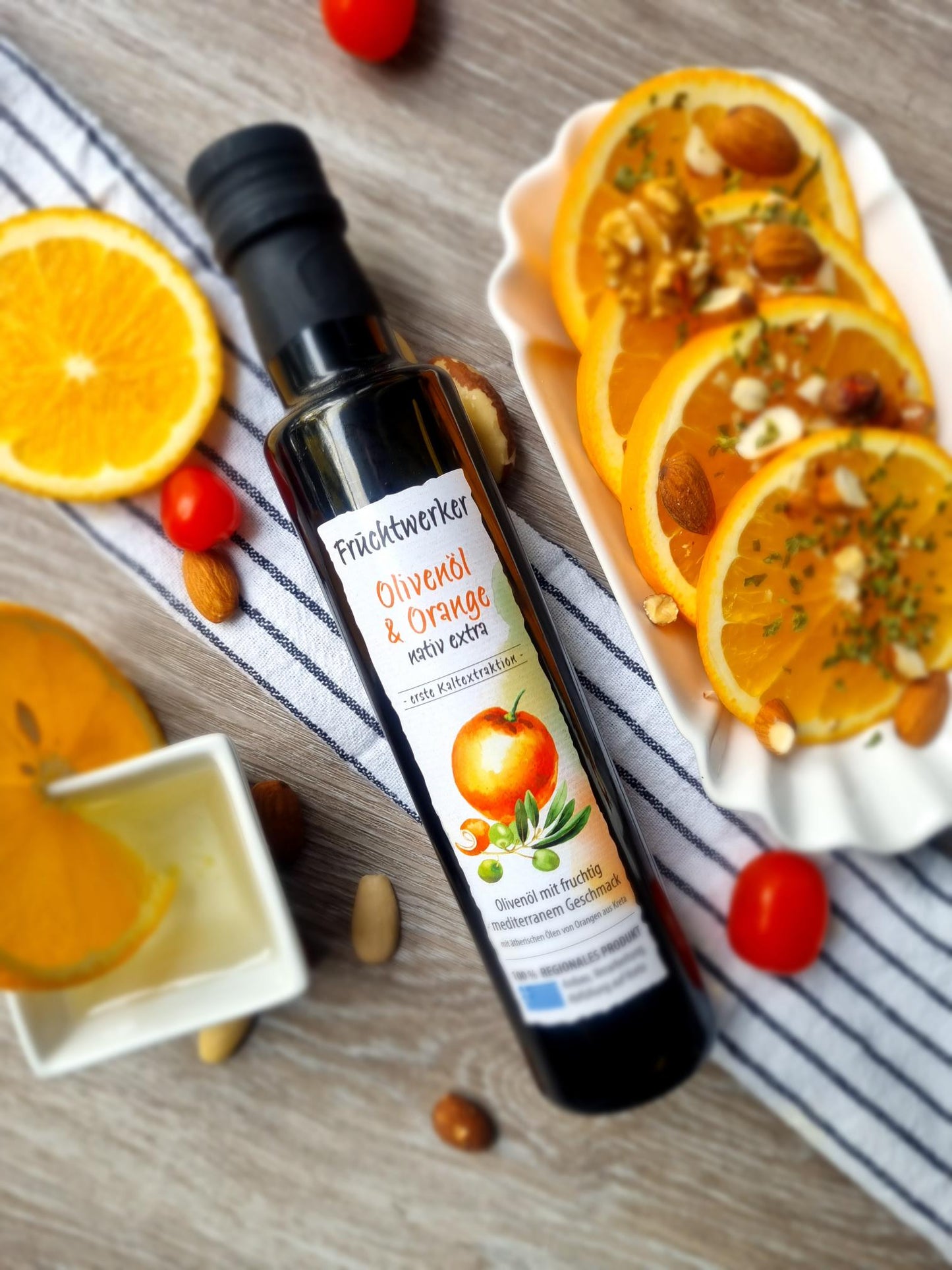 Fruchtwerker Olivenöl + Orange 250ml