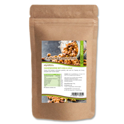 Cashewkerne mit Chili und Salz – im Beutel ab 500g