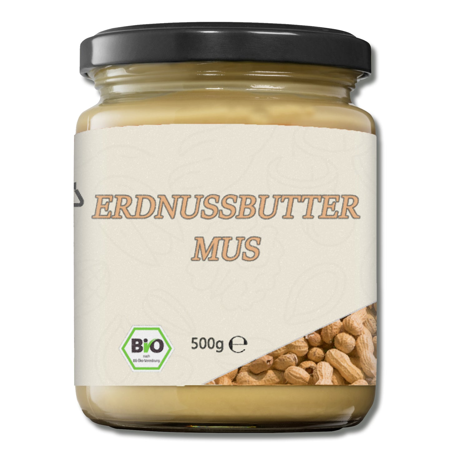 Mynatura Bio Erdnussbuttermus – Cremiger Brotaufstrich im Glas ab 500g