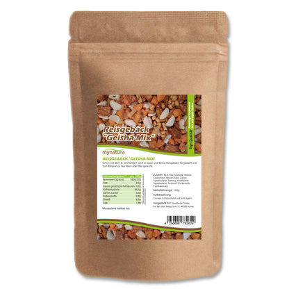 Mynatura Geisha Mix – Knusprige Reiscracker Mischung im Beutel ab 1kg