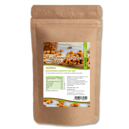Geröstete BBQ Maiskörner – im Beutel ab 1kg