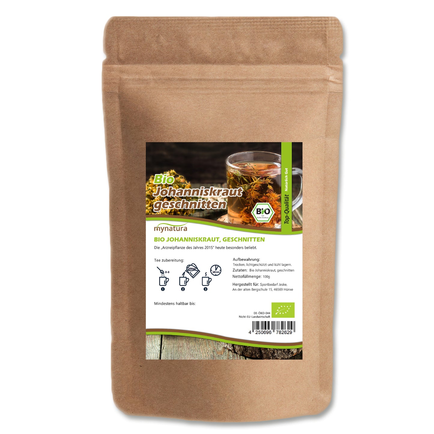 Bio Johanniskraut geschnitten - im Beutel ab 100g