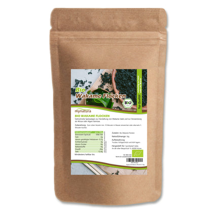 Bio Wakameflocken – im Beutel ab 50g
