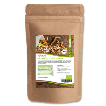 Bio Cordyceps Pilzpulver – im Beutel ab 200g