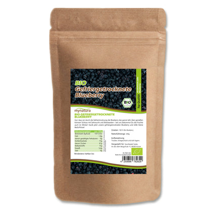 Bio Wildheidelbeeren gefriergetrocknet – im Beutel ab 200g