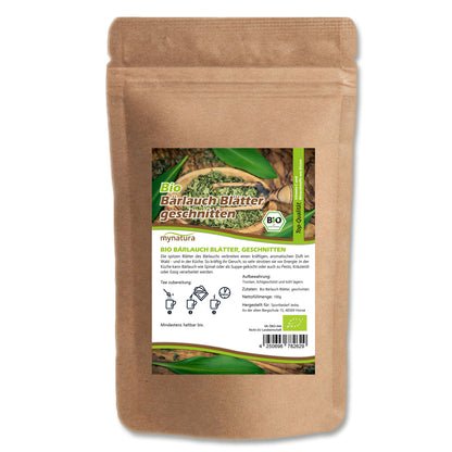 Mynatura Bio Bärlauch Blätter geschnitten im Beutel ab 100g
