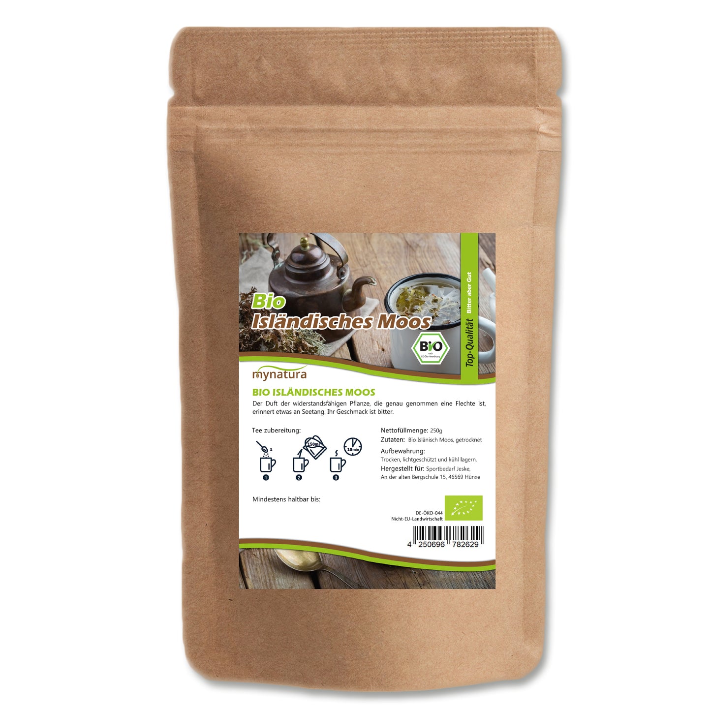 Bio Isländisches Moos getrocknet -  im Beutel ab 100g