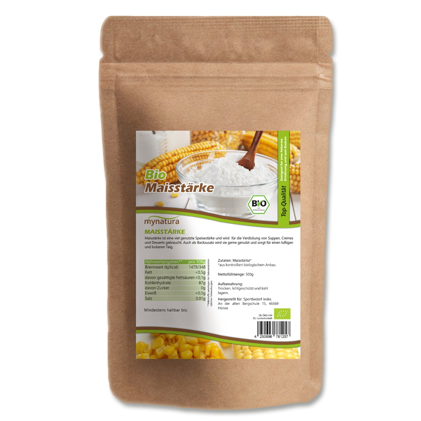 Mynatura Bio Maisstärke im Beutel ab 500g