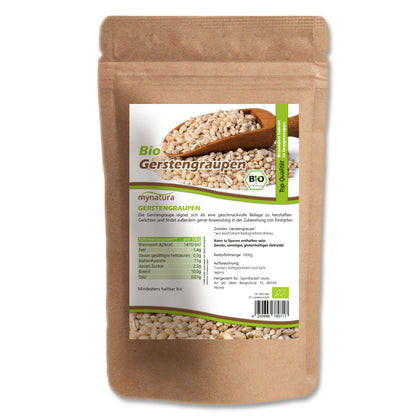 Mynatura Bio Gerstengraupen im Beutel ab 1kg