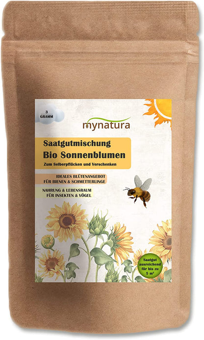 Mynatura Bio Sonnenblumen Saatgutmischung Saatgut (ab 3g)
