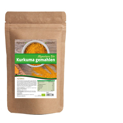 Mynatura Bio Kurkuma Pulver im Beutel ab 1kg