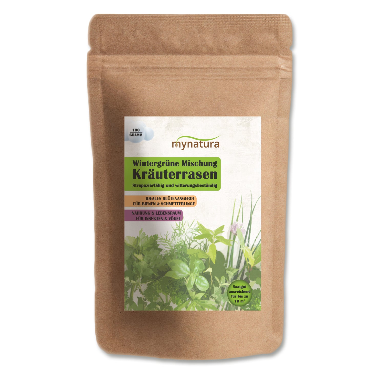 Kräuterrasen Wintergrüne Mischung - im Beutel ab 100g