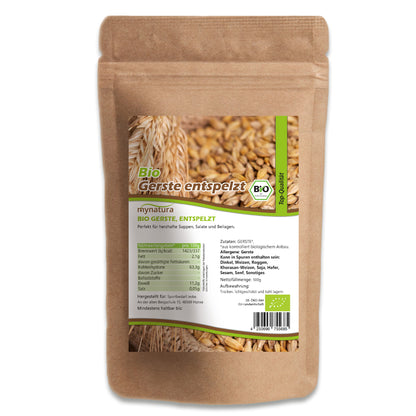 Mynatura Bio Gerste entspelzt im Beutel ab 500g