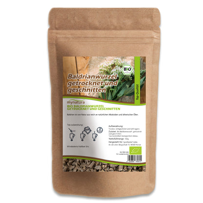Mynatura Bio Baldrianwurzel geschnitten - im Beutel ab 100g