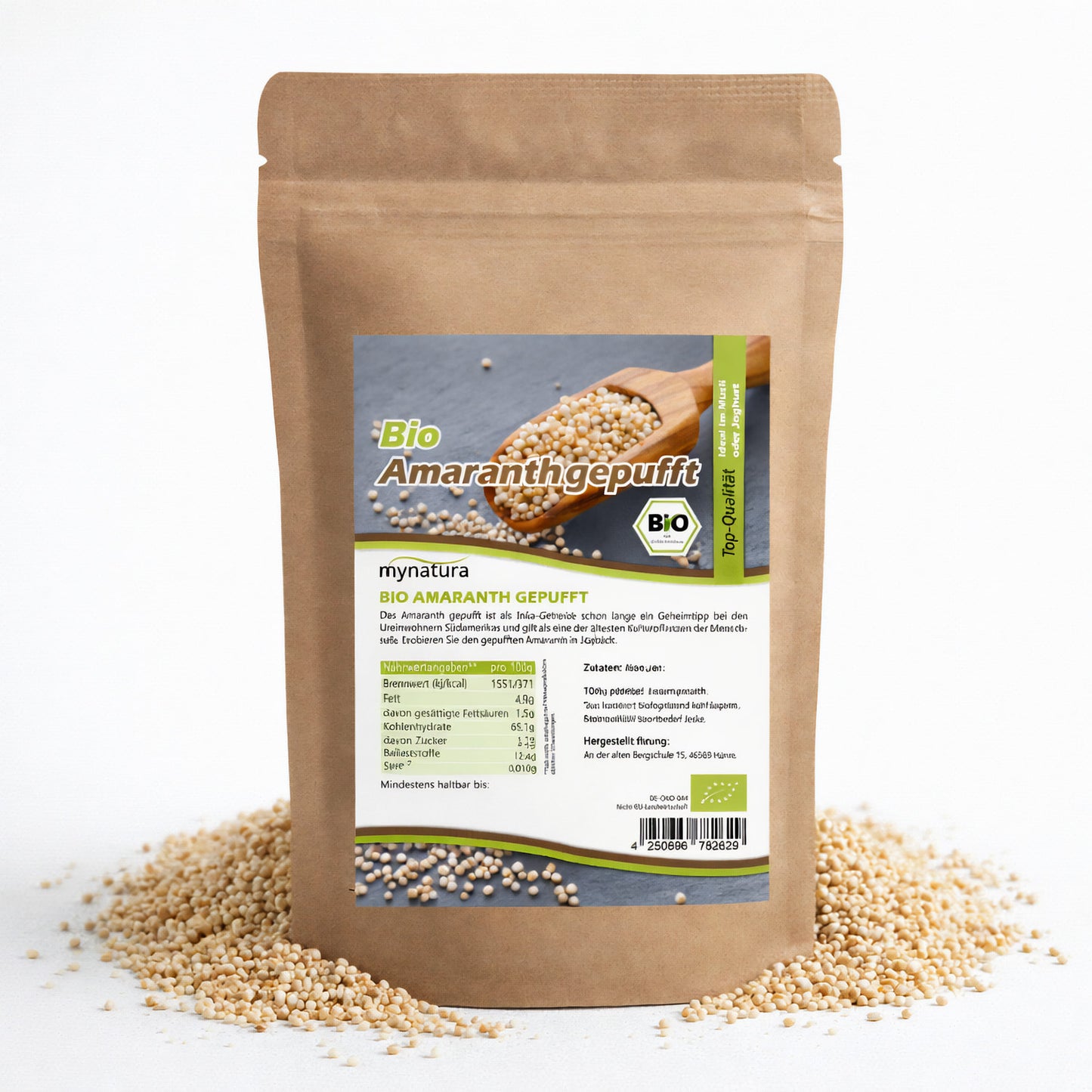 Bio Amaranth gepufft - im Beutel ab 700g