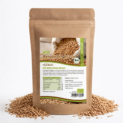 Bio Berglinsen braun - im Beutel ab 1kg