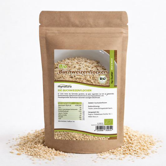 Bio Buchweizenflocken glutenfrei - im Beutel ab 3kg