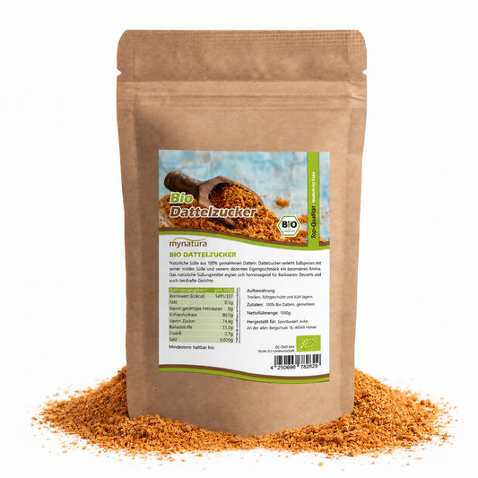 my-natura Bio Dattelzucker – im Beutel ab 1kg