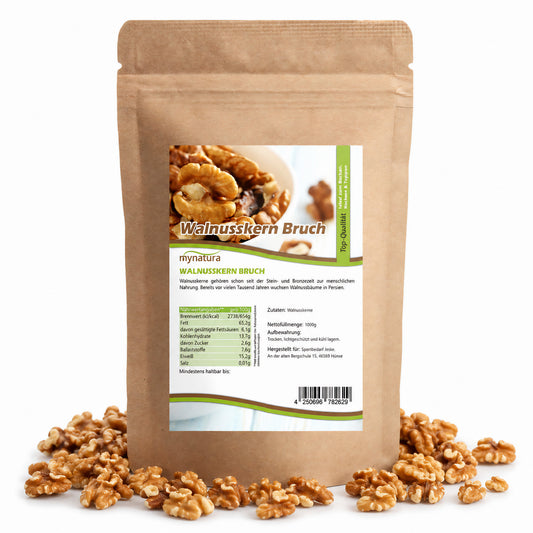my-natura Walnusskernbruch Walnuss - im Beutel ab 1kg