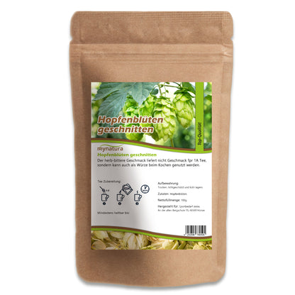 Hopfenblüten geschnitten - im Beutel ab 100g