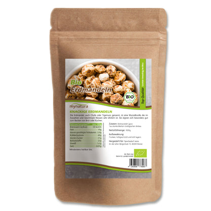 Bio Erdmandeln ganz - im Beutel ab 1kg