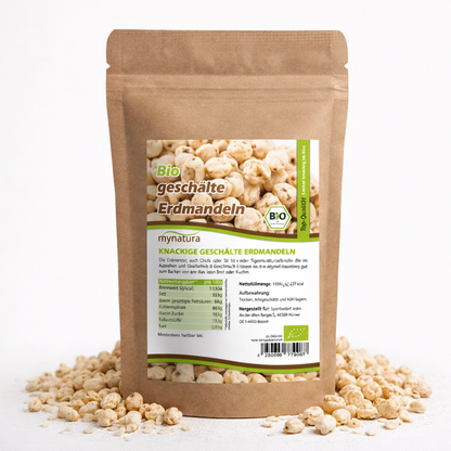Mynatura Bio Erdmandeln ganz geschält – im Beutel ab 1kg