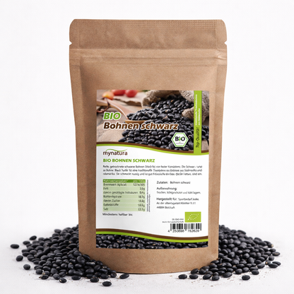 Bio Schwarze Bohnen - im Beutel ab 1kg