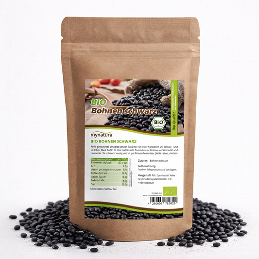 Bio Schwarze Bohnen - im Beutel ab 1kg