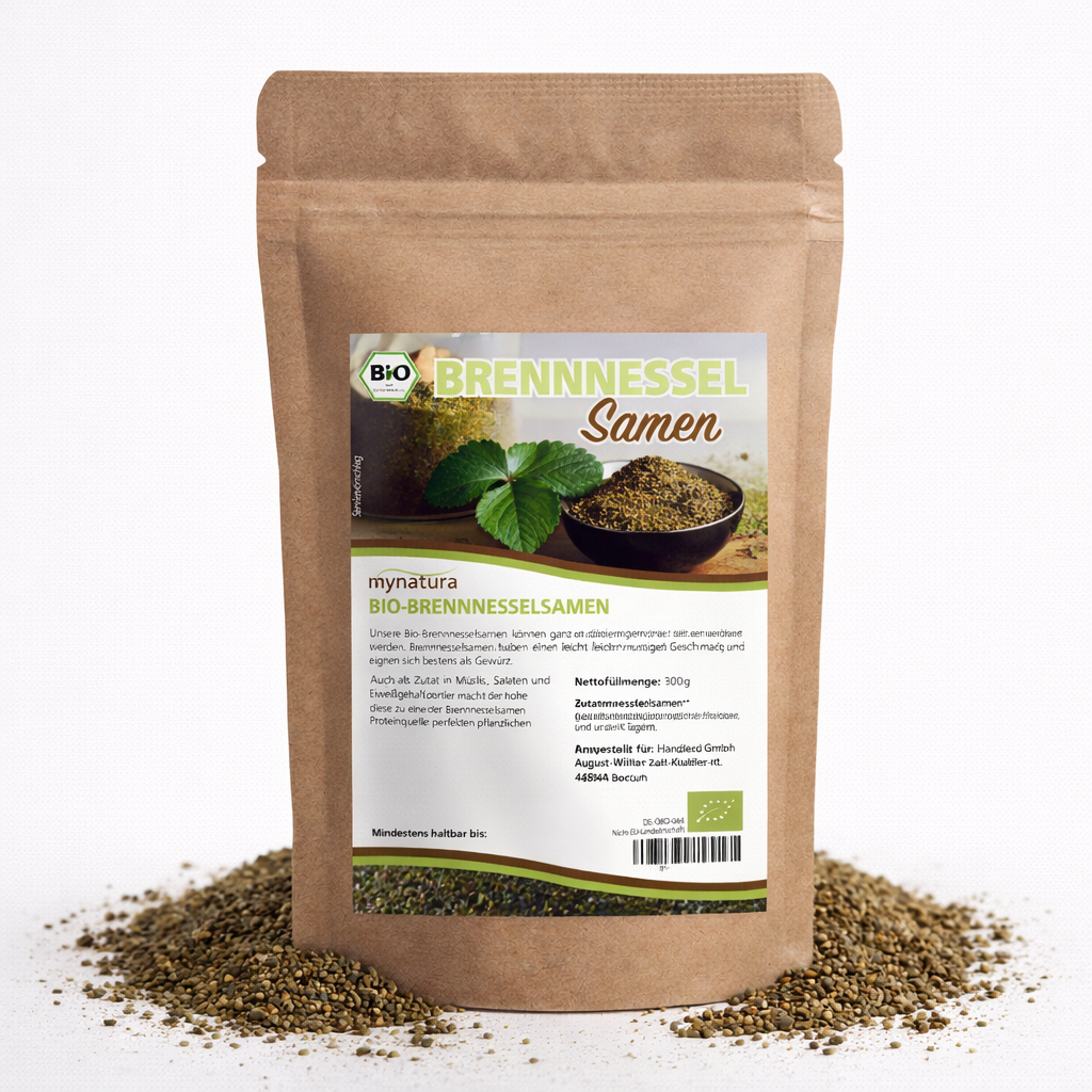 Bio Brennnesselsamen ganz - im Beutel ab 300g
