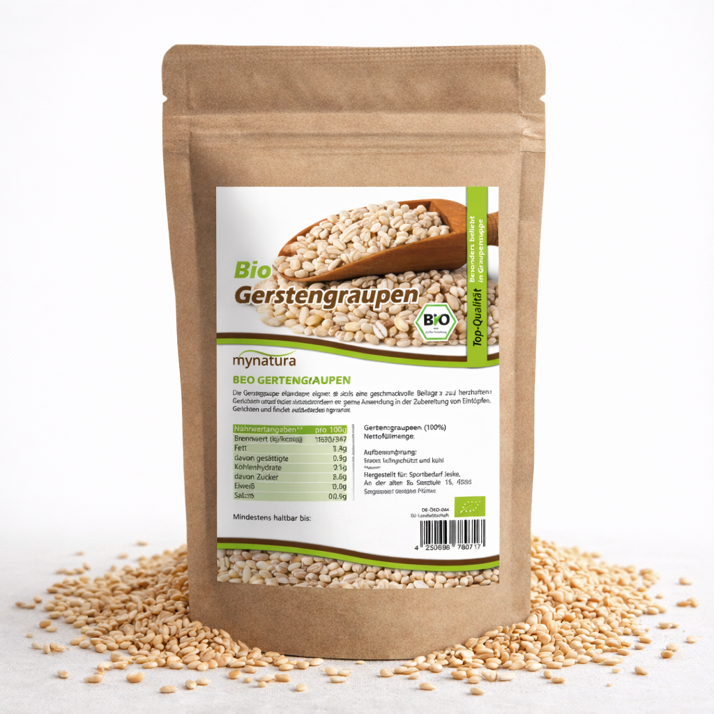 Mynatura Bio Gerstengraupen im Beutel ab 1kg