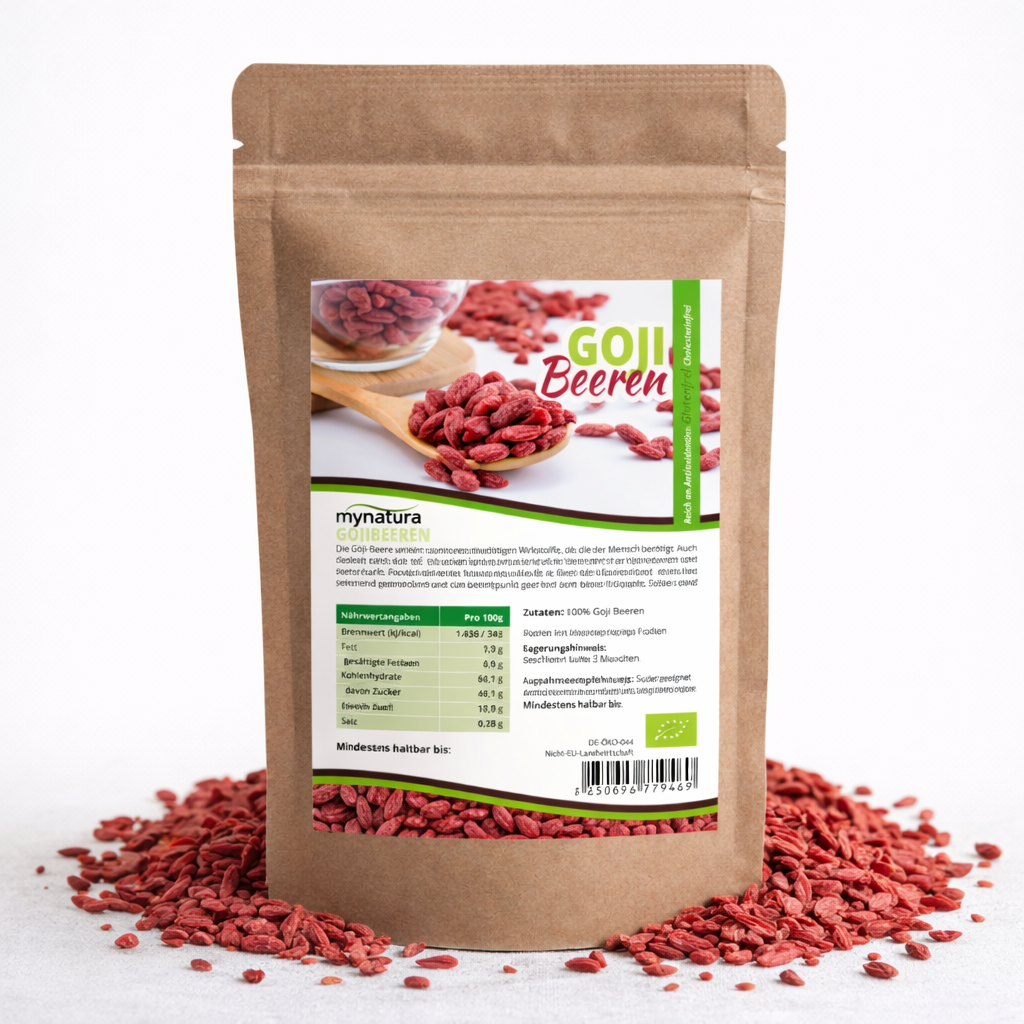 Mynatura Bio Gojibeeren im Beutel ab 1Kg
