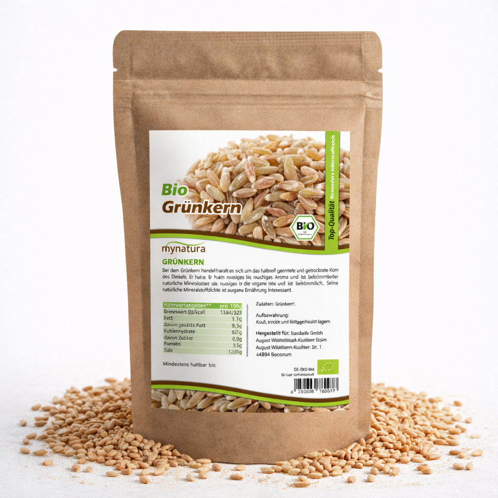 Mynatura Bio Grünkern - ganz - im Beutel ab 500g
