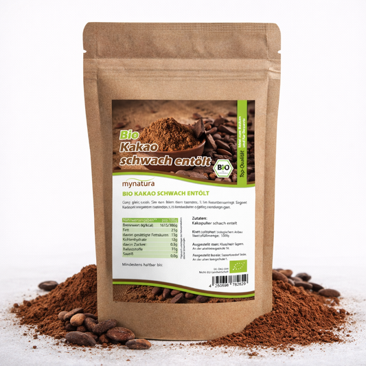 Mynatura Bio Kakaopulver schwach entölt – im Beutel ab 1kg