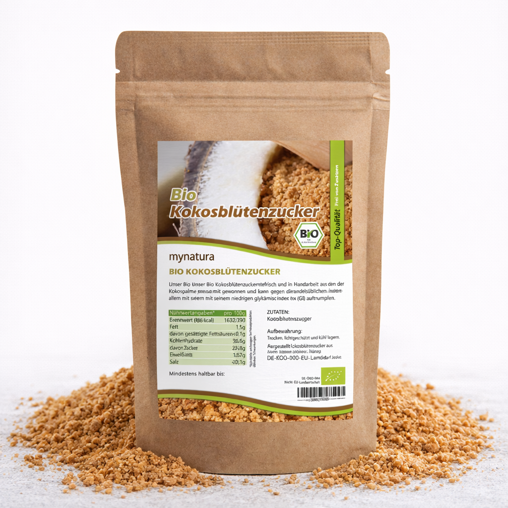 Mynatura Bio Kokosblütenzucker im Beutel ab 1kg